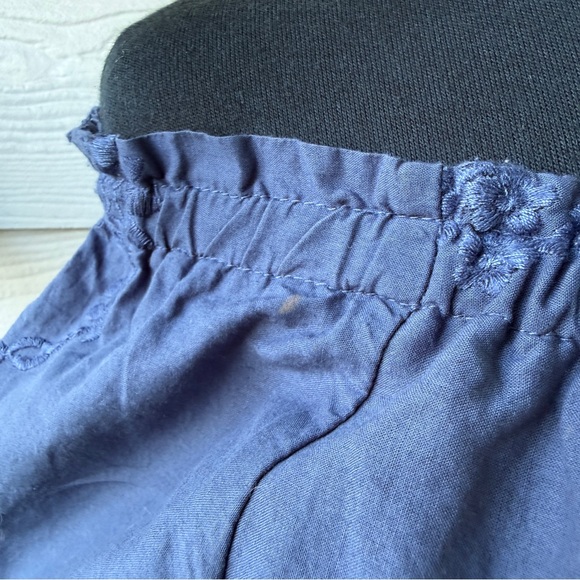 Abercrombie & Fitch Off-Shoulder Embroidered Mini Dress | Size XS‎ | Boho Vibes - Picture 9 of 9